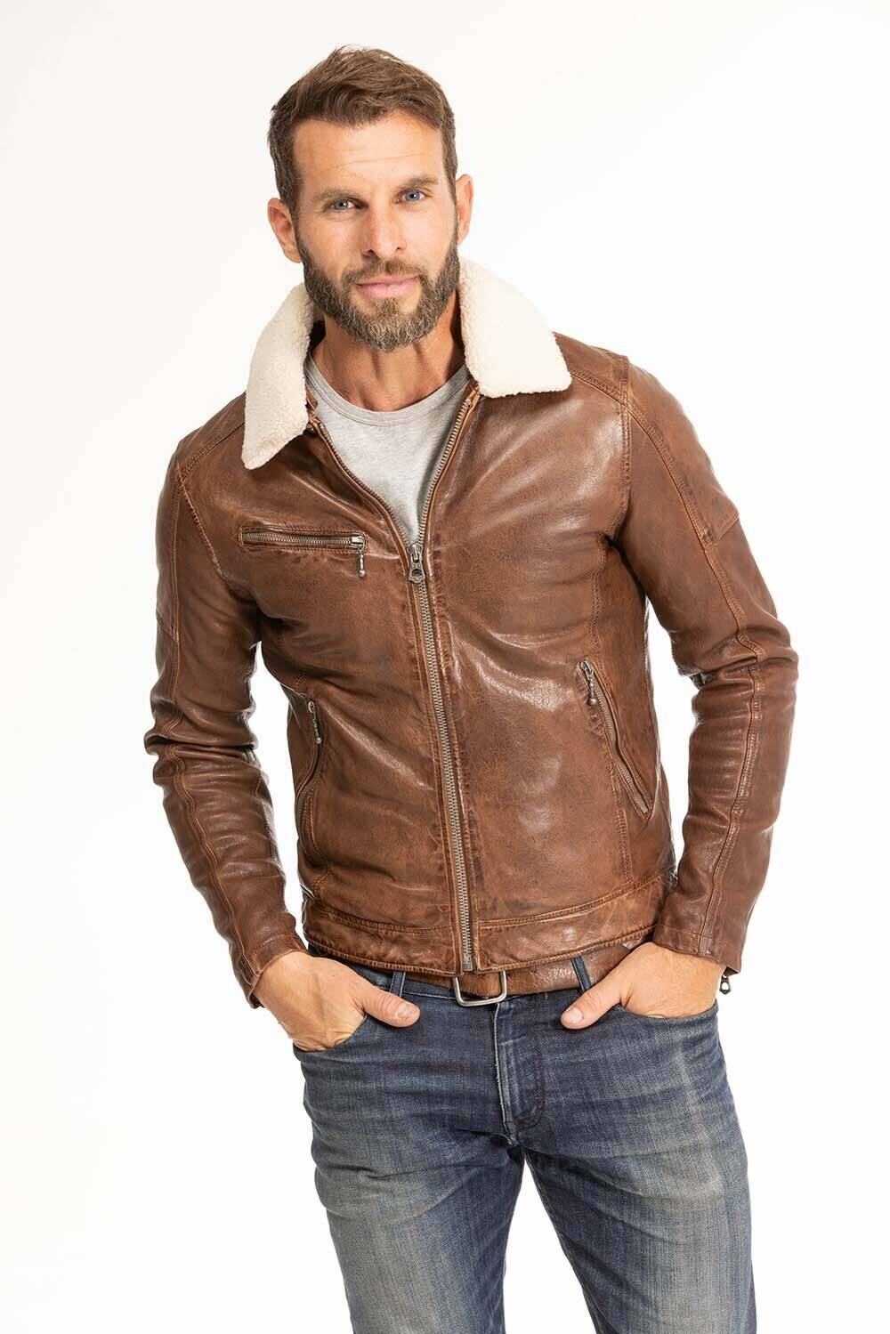 blouson cuir homme cognac fonce 102423 (10)