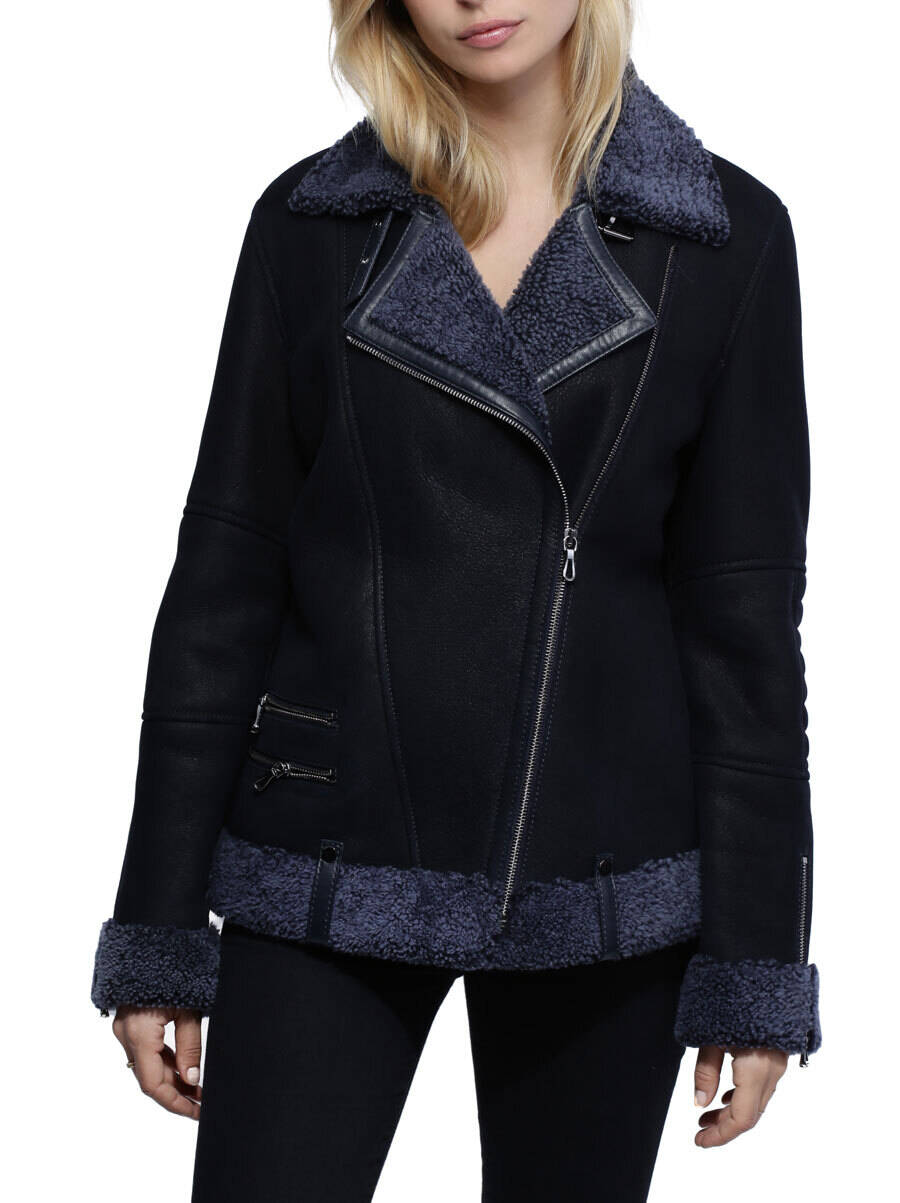 blouson mouton femme noir tivoli (2)