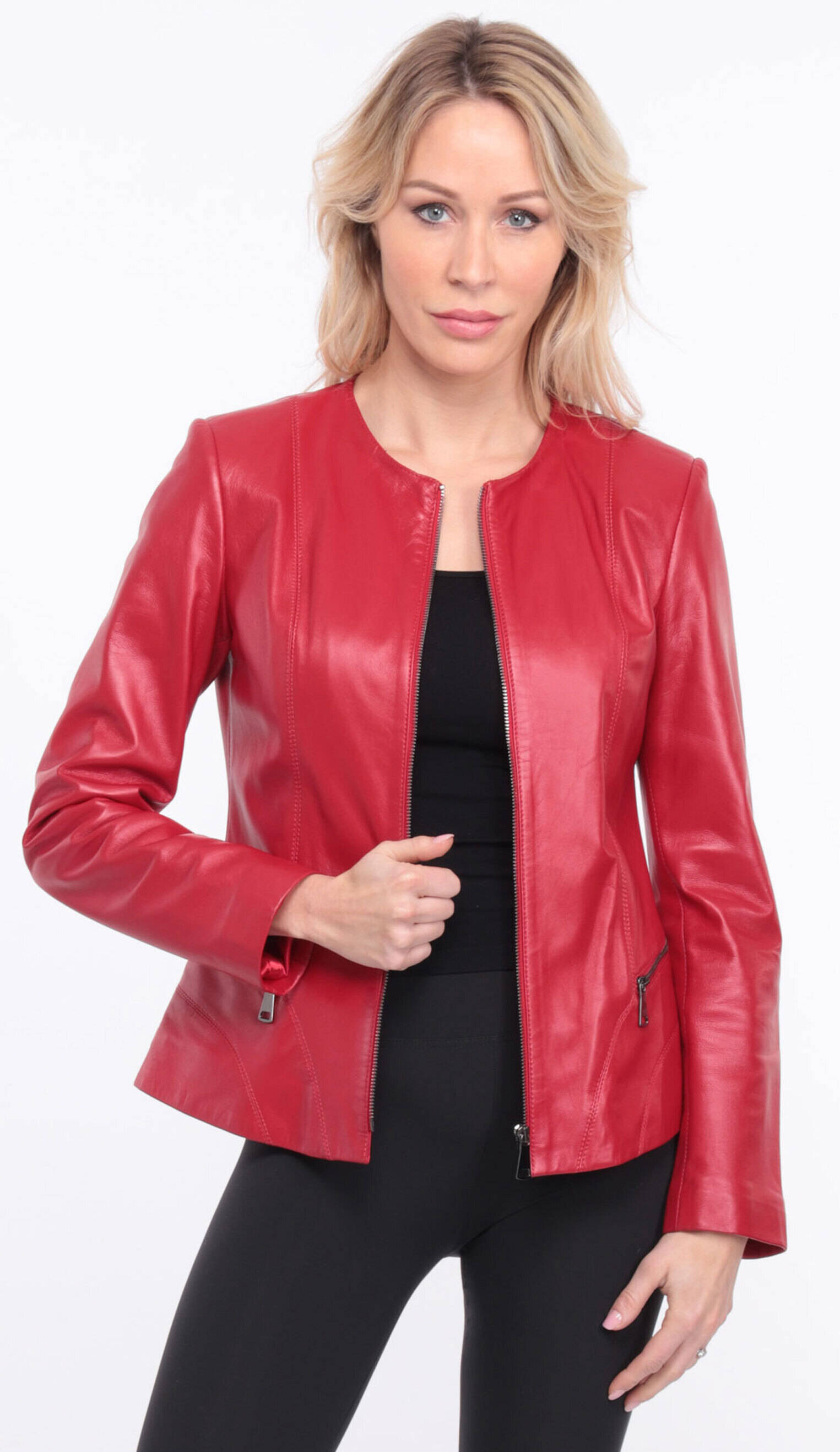 blouson-cuir-rouge-chrsista