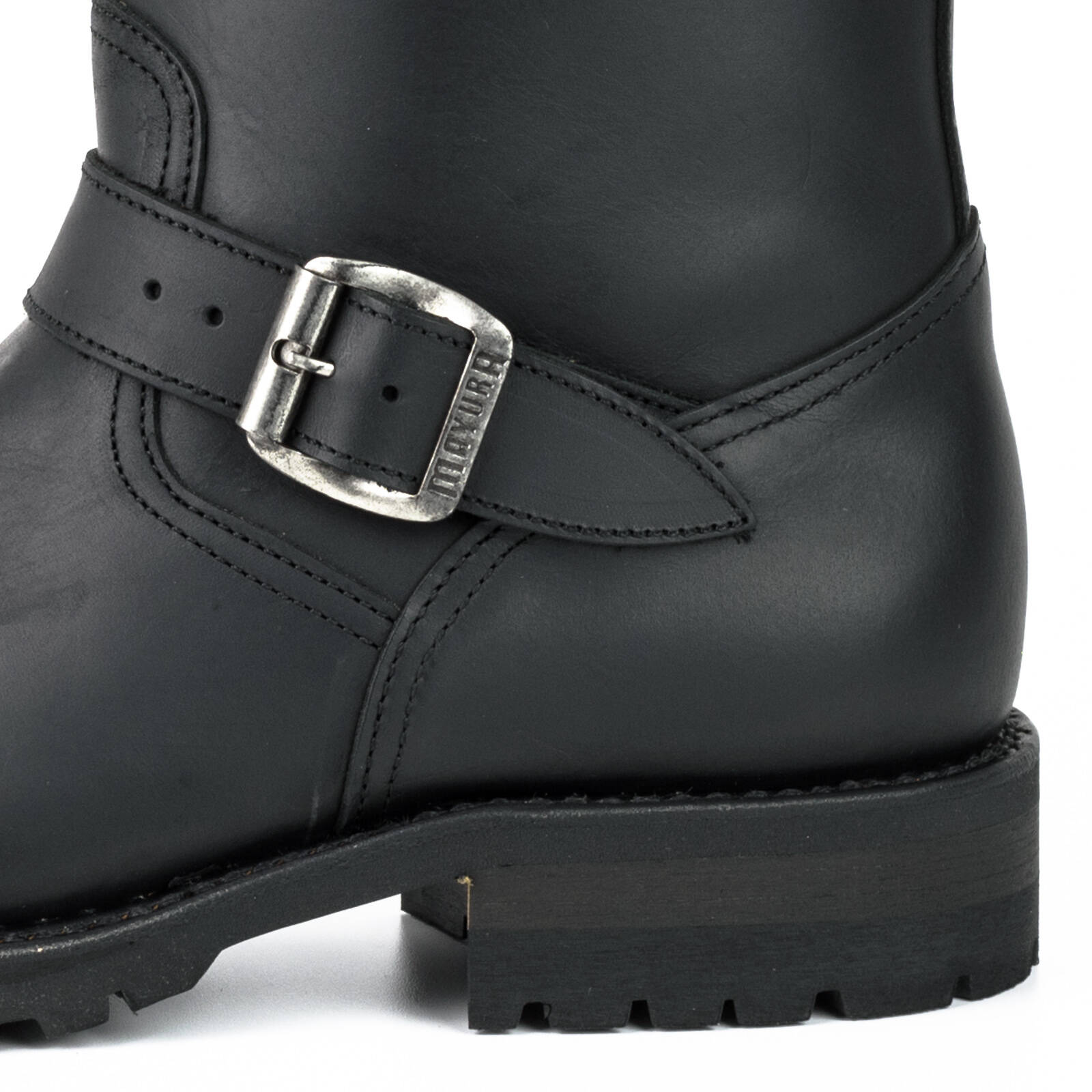 bottes cuir biker mayura crazy old negro réf 216 (4)