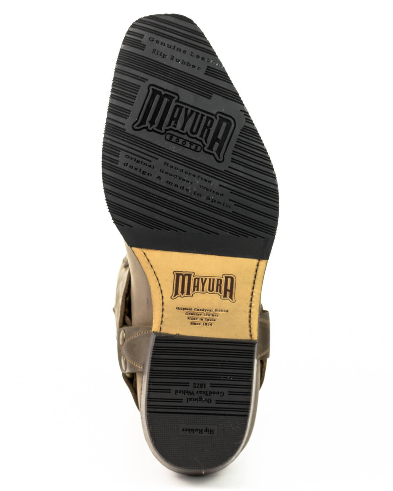 bottes cuir biker mayura crazy old sadale réf 208 (8)