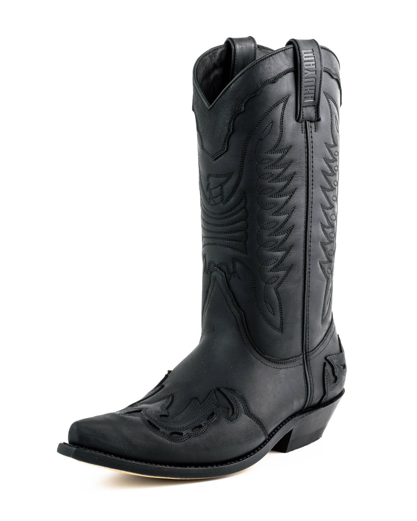 bottes cuir mayura cowboy crazy old negro réf 214 (3)