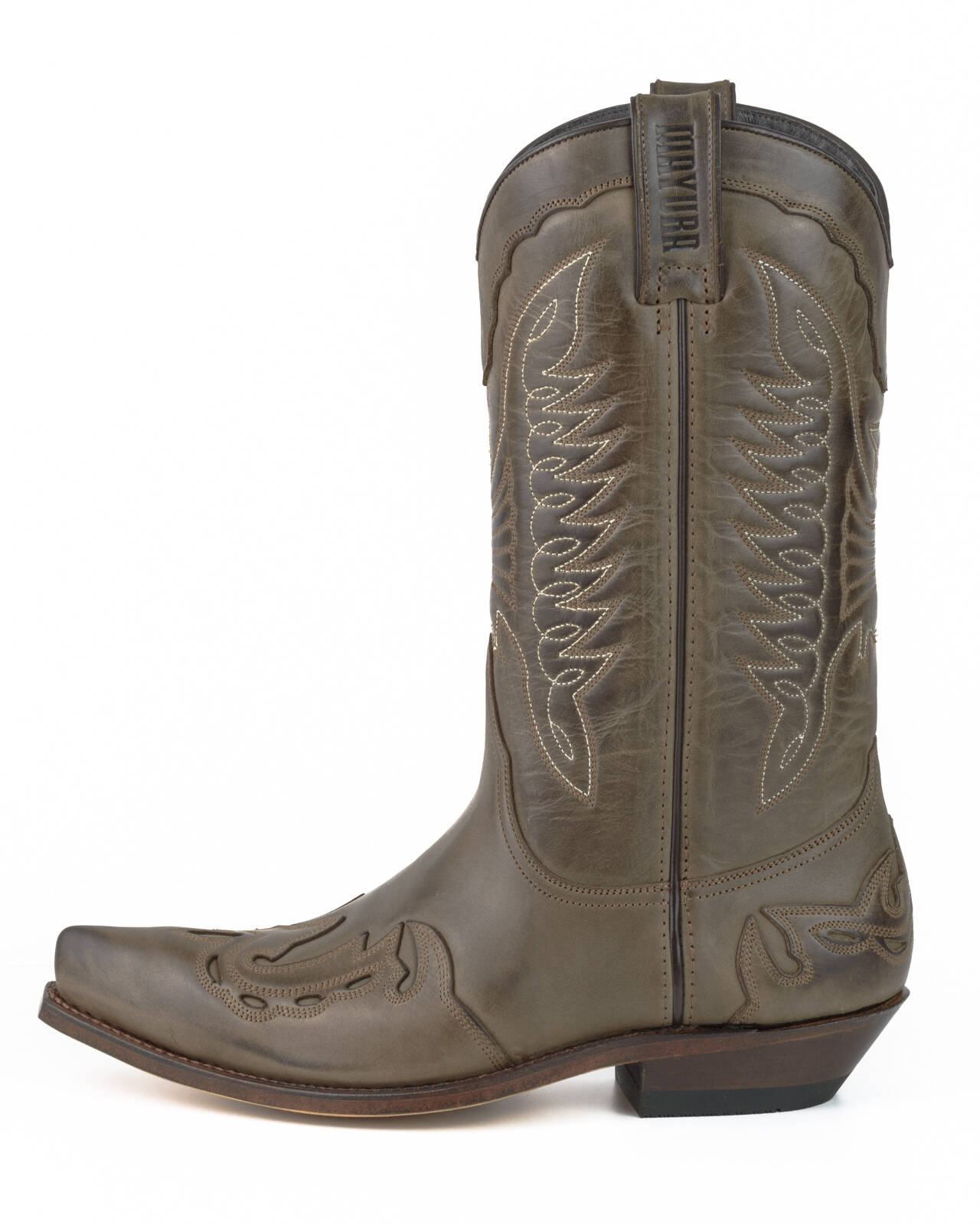 bottes cuir mayura cowboy crazy old sadale réf 215 (2)