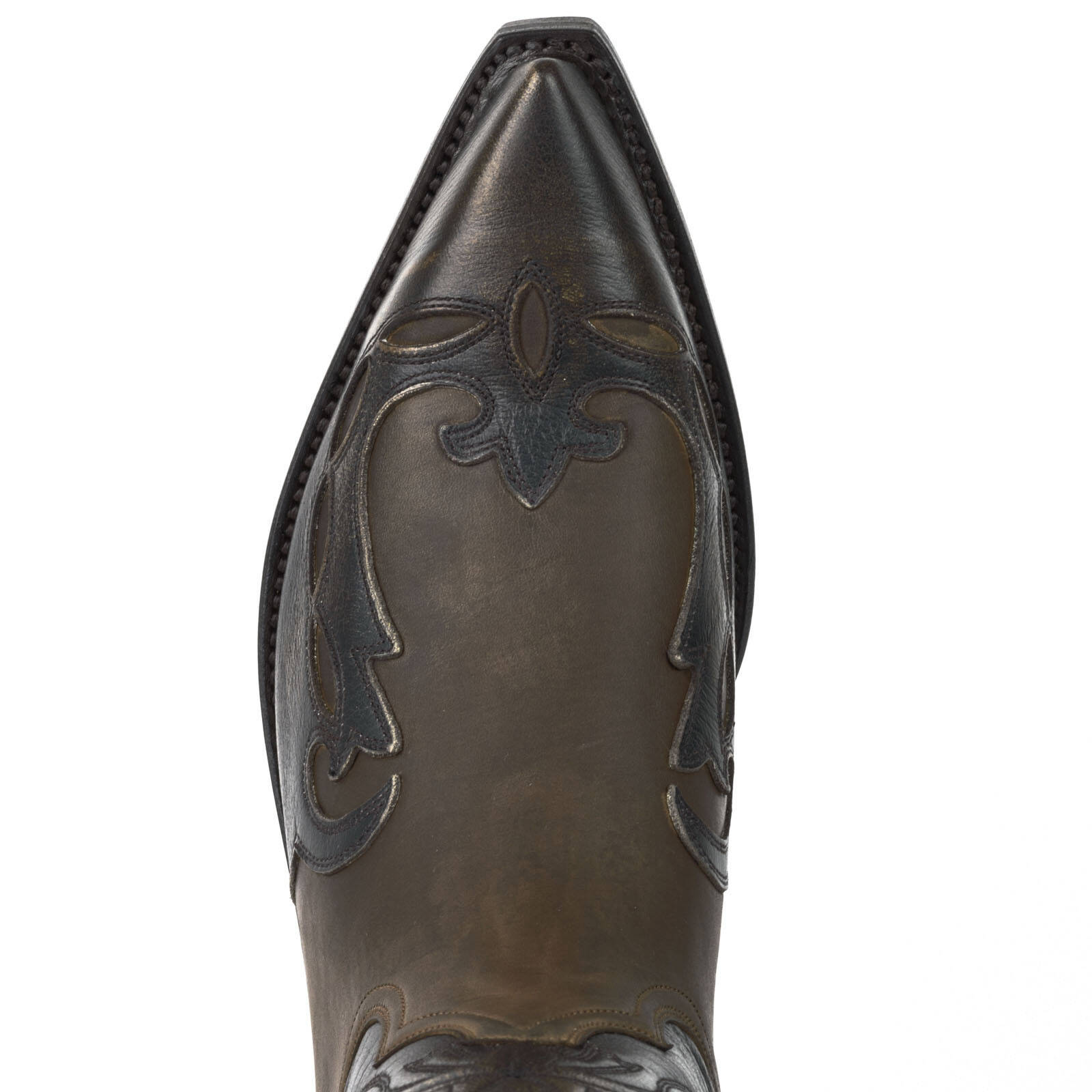 bottes cuir mayura cowboy milanelo verin crazy old pony r�f 122 (8)