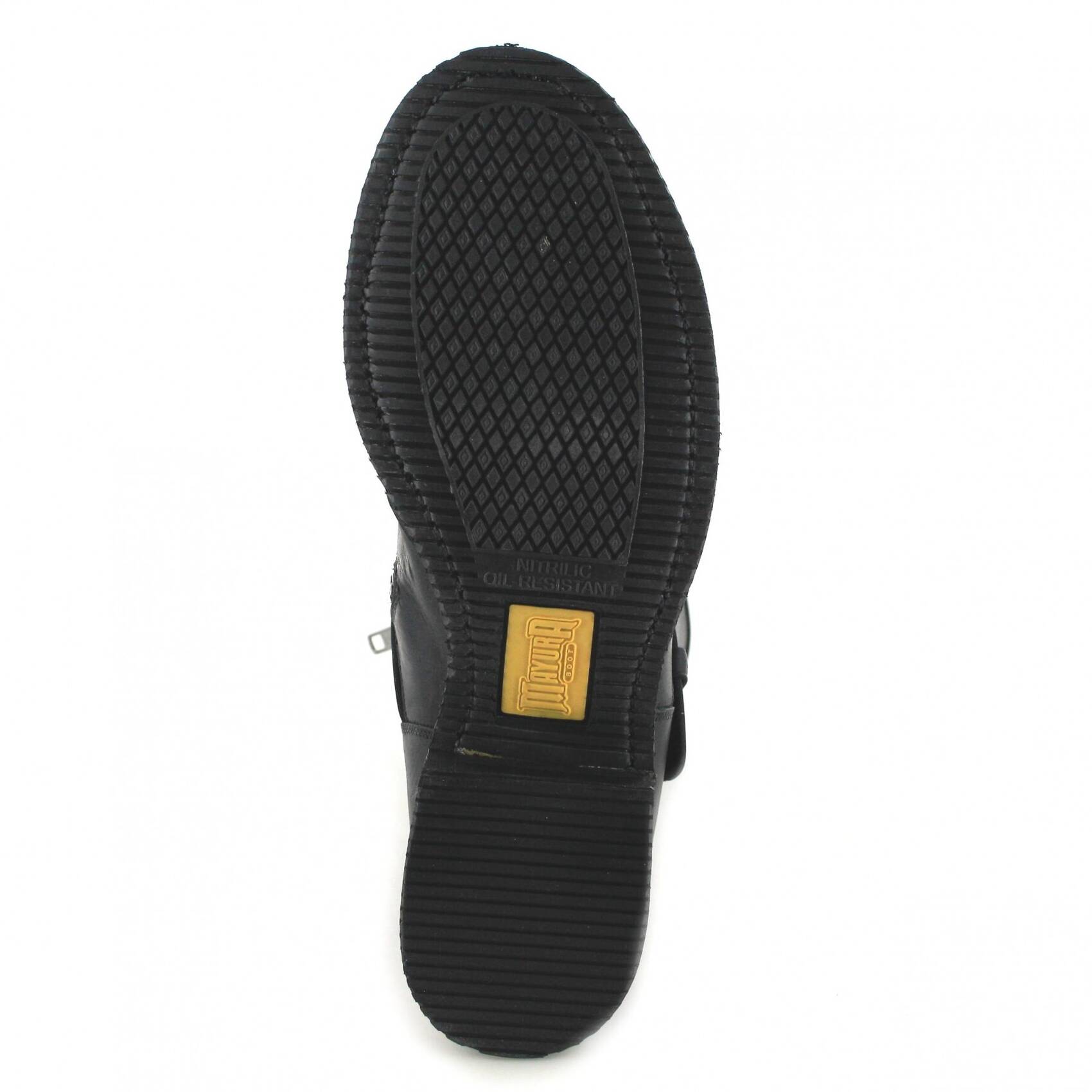 bottes cuir moto mayura crazy old negro réf 113 (8)