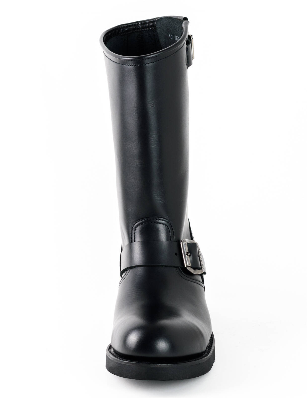 bottes cuir moto mayura pull oil negro réf 109 (4)