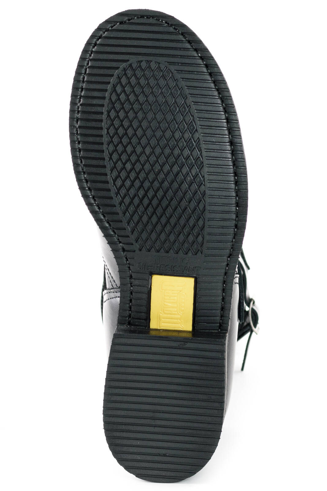 bottes cuir moto mayura pull oil negro réf 109 (9)