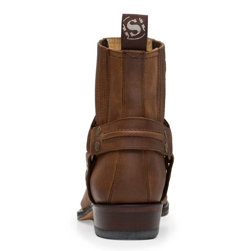 details boots cuir sendra 2746 marron 1
