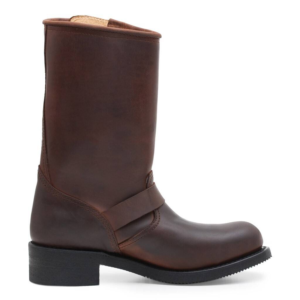 details bottes cuir sendra 3396 marron 4