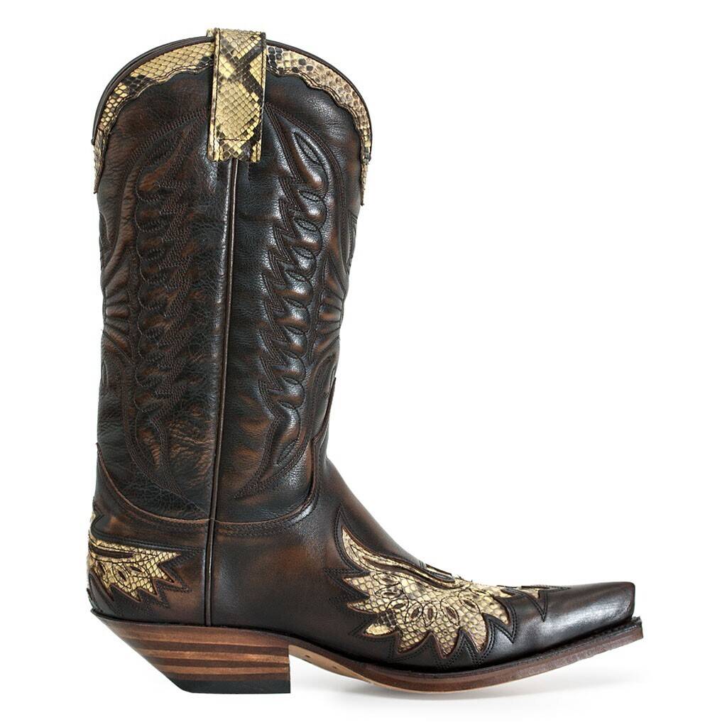 details santiags cuir sendra 7106 4