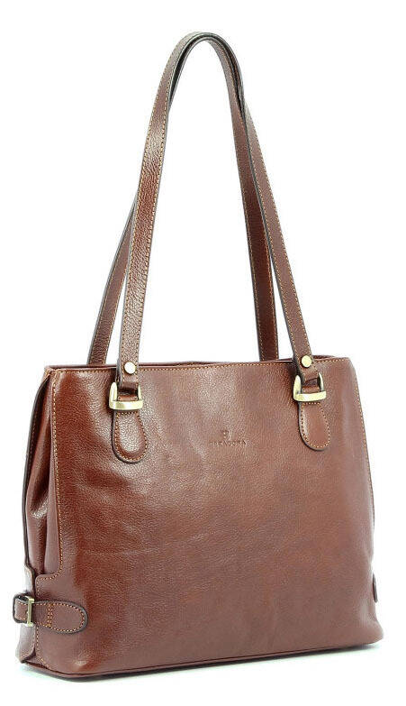 maroquinerie femme sac cuir 111322B marron biais