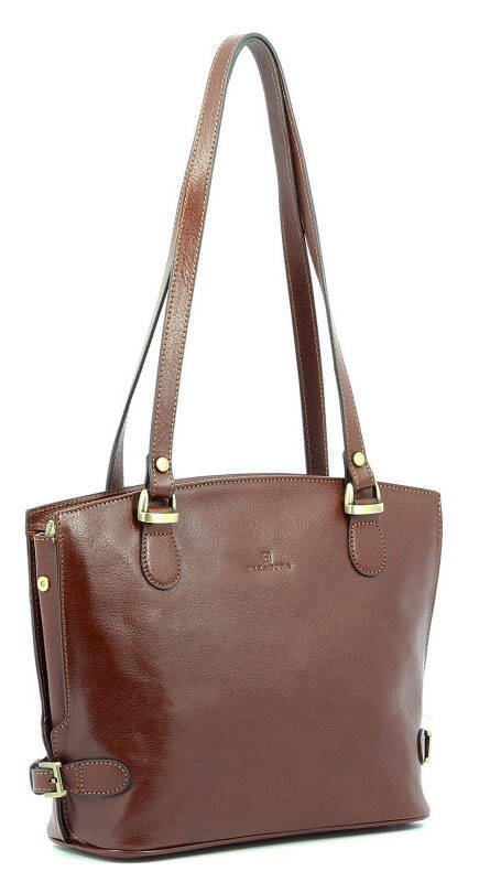 maroquinerie femme sac cuir 111807 marron biais