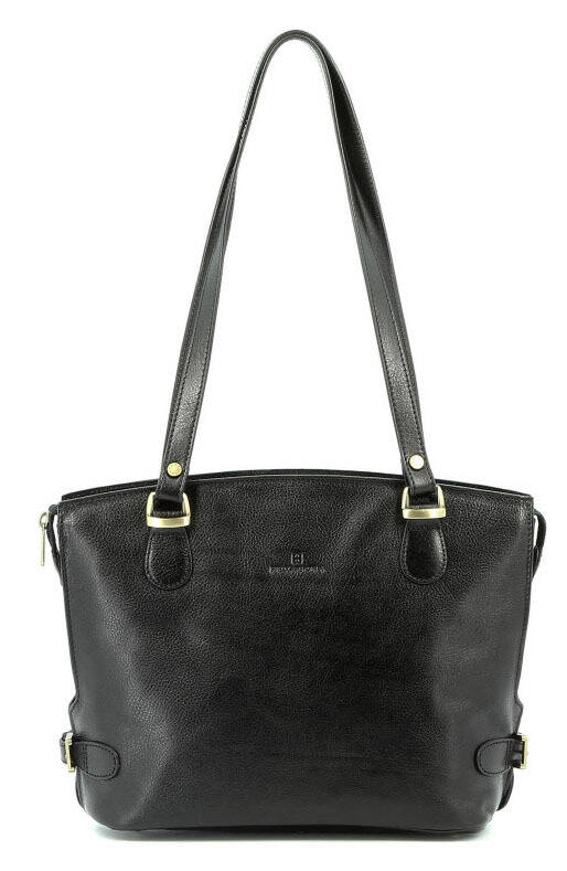 maroquinerie femme sac cuir 111807 noir face