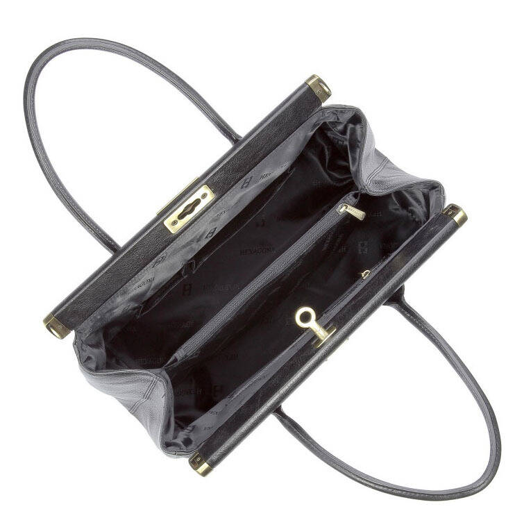 maroquinerie femme sac cuir 112550 noir doublure