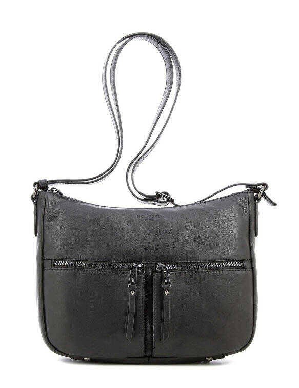 maroquinerie femme sac cuir 415368 noir face