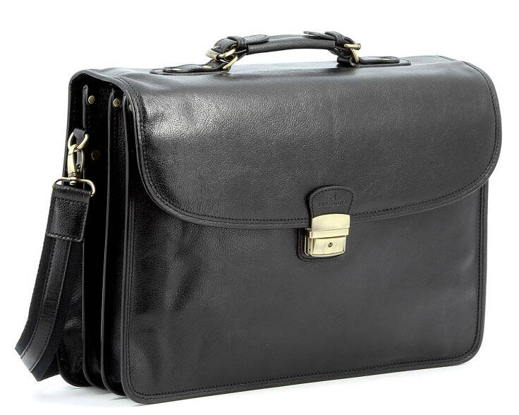 maroquinerie homme cartable cuir hexagona 119098 noir (1)