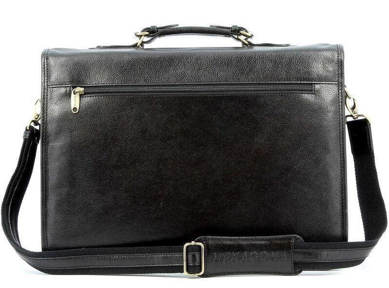 maroquinerie homme cartable cuir hexagona 119098 noir (2)