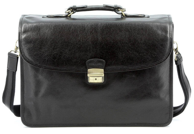 maroquinerie homme cartable cuir hexagona 119098 noir (3)