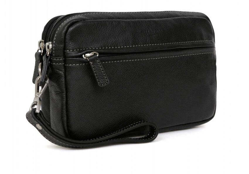 pochette-dragonne-en-cuir-de-vachette-466182 noir 1