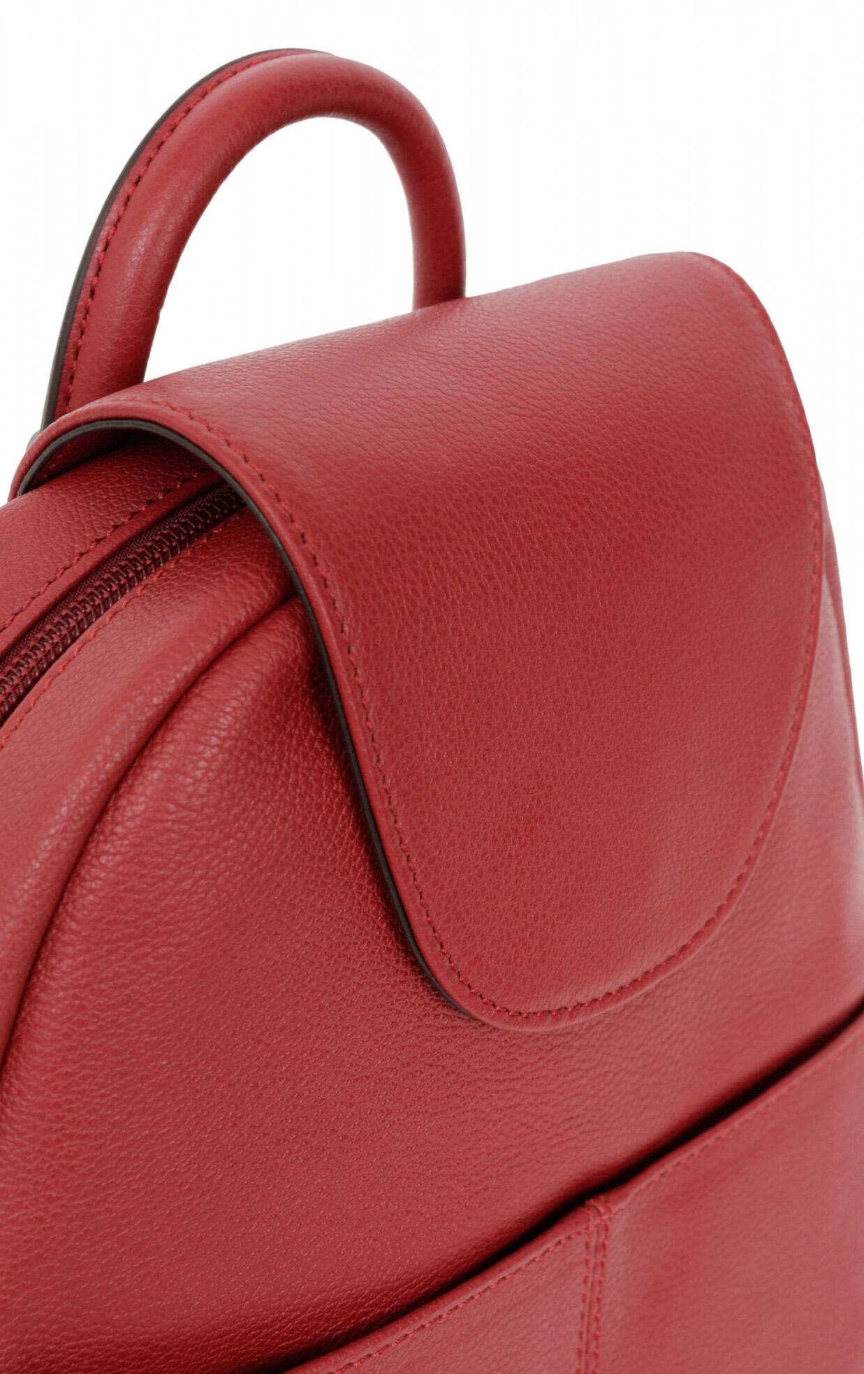 sac-a-dos-en-cuir-de-vachette-462345 rouge 3