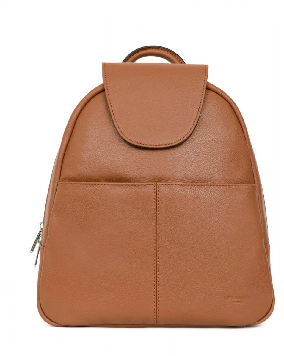 sac-a-dos-en-cuir-de-vachette-462345 tan