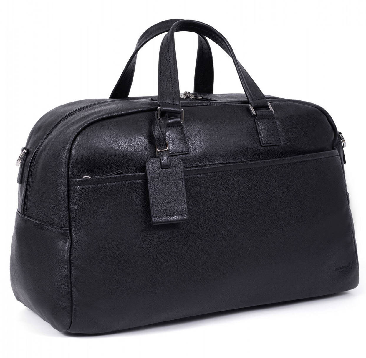 sac-de-voyage-en-cuir-de-vachette-686305 noir 2