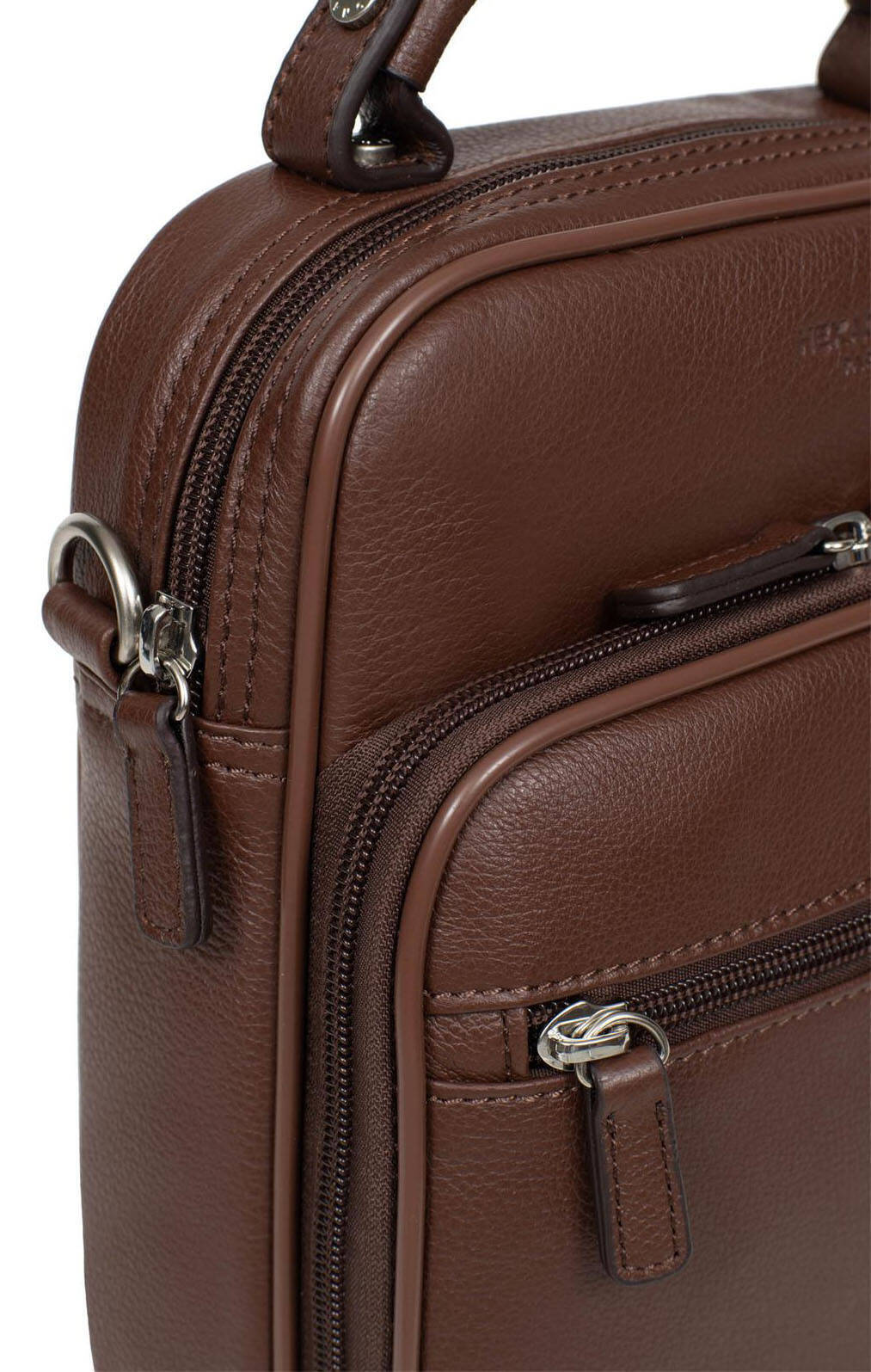 sacoche chocolat hexagona 461832 (3)