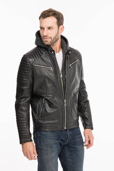 blouson cuir homme redskins r�f 136 noir byron  (14)