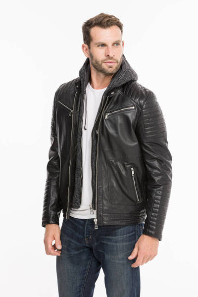 blouson cuir homme redskins r�f 136 noir byron  (9)
