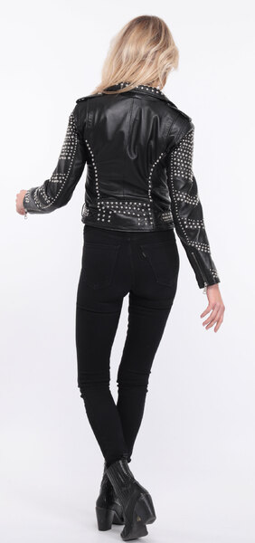 Blouson cuir noir marbella clout� (11)