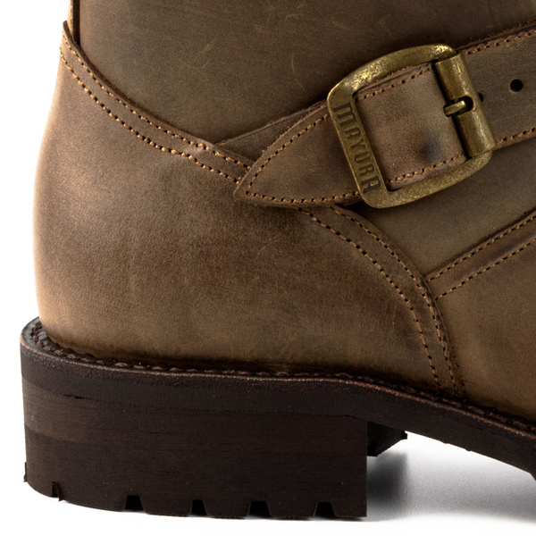 bottes cuir biker mayura crazy old sadale réf 217 (4)