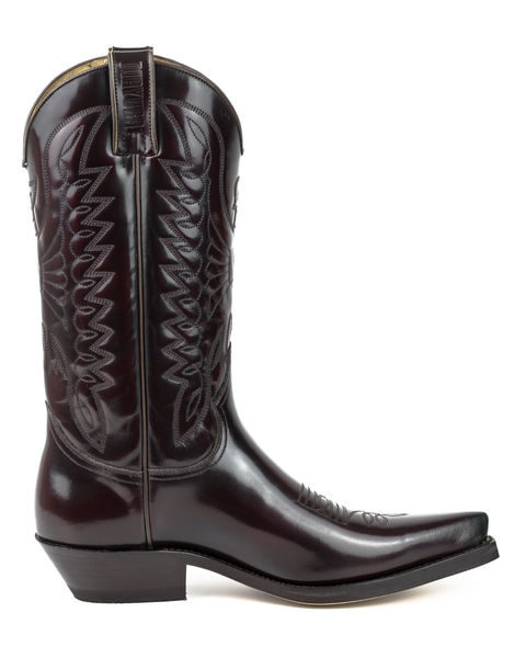 bottes cuir mayura cowboy florentic burdeos réf 119 (7)