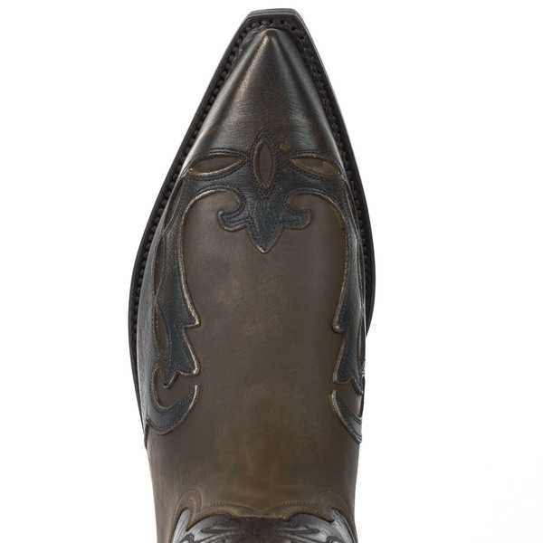 bottes cuir mayura cowboy milanelo verin crazy old pony r�f 122 (8)