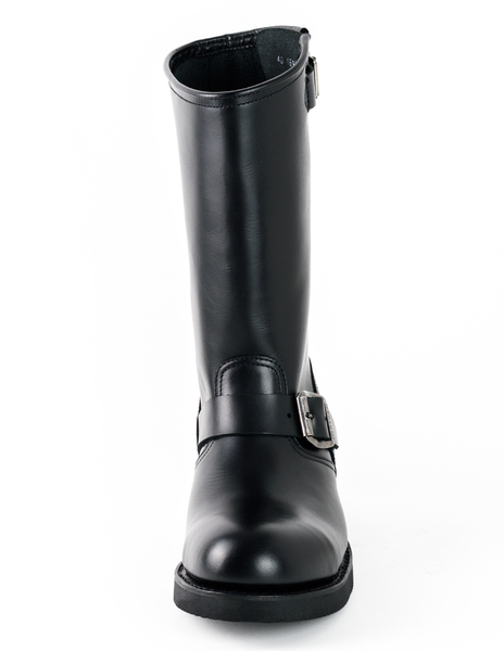 bottes cuir moto mayura pull oil negro réf 109 (4)