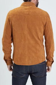 chemise chvre velours cognac 102203  (5)