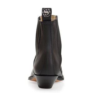 details boots cuir sendra 1692 noir 1