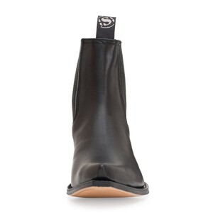 details boots cuir sendra 1692 noir 2