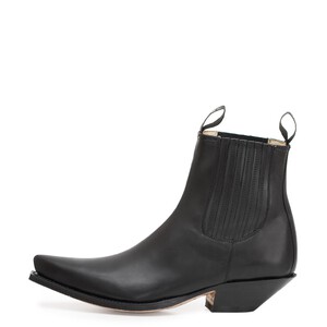 details boots cuir sendra 1692 noir 3
