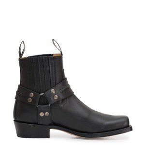 details boots cuir sendra 2746 noir 2