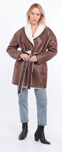 manteau mouton fortuna old brown (2)