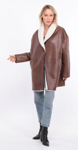 manteau mouton fortuna old brown (6)