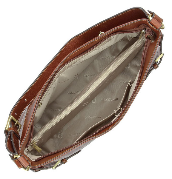 maroquinerie femme sac cuir 112266 marron doublure