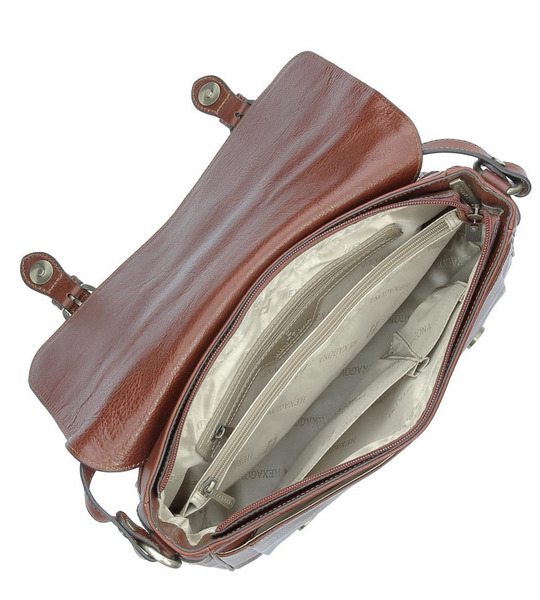 maroquinerie femme sac cuir 114584 marron doublure