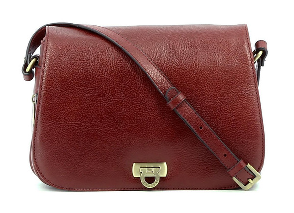 maroquinerie femme sac cuir vachette 111806 carmin