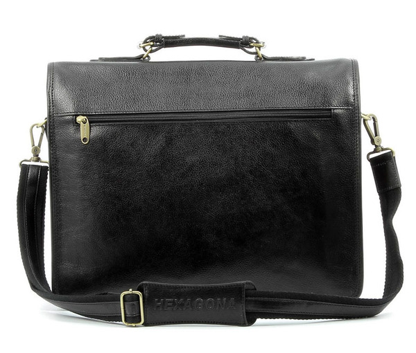 maroquinerie homme cartable cuir hexagona 119074 noir (2)