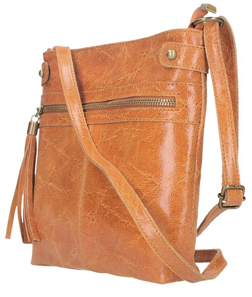 pochette en cuir à bandoulière evan cognac  (4)