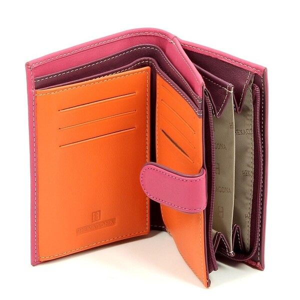 portefeuille-en-cuir-de-vachette-227431 fushia ouvert
