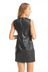 robe cuir noir eglantine (7)