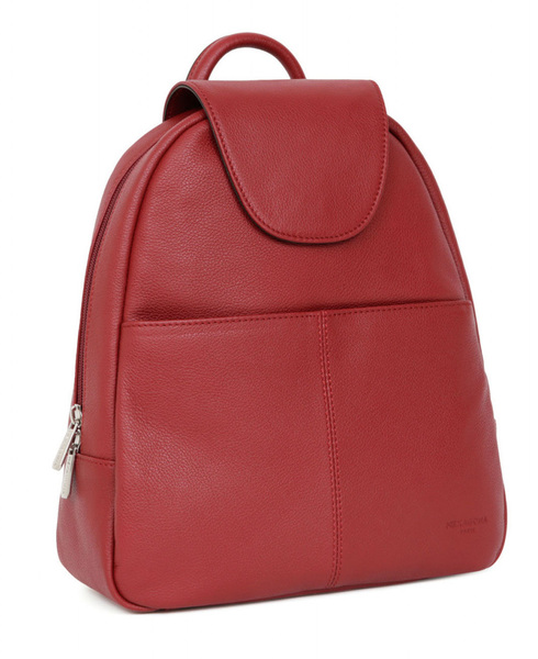 sac-a-dos-en-cuir-de-vachette-462345 rouge 1