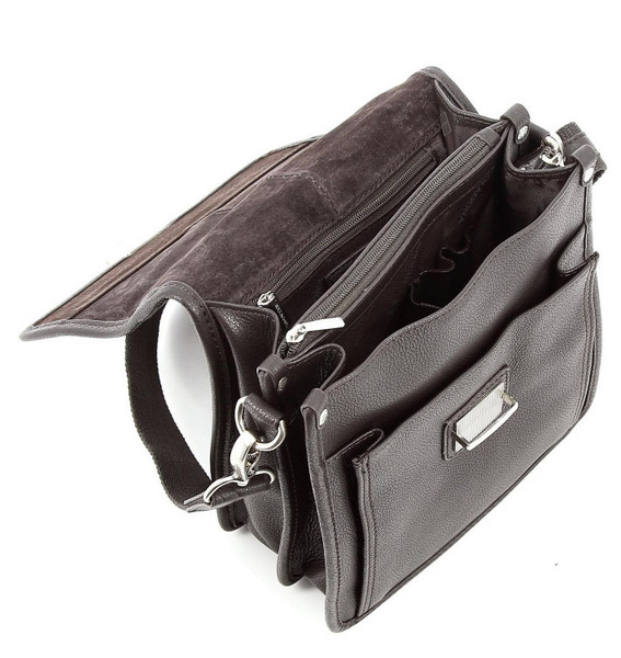 sacoche cuir marron 463892 ouvert